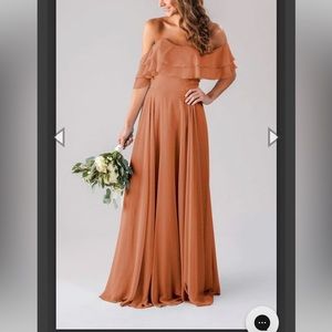 Kennedy Blue - Allison Bridesmaid Off Shoulder Dress